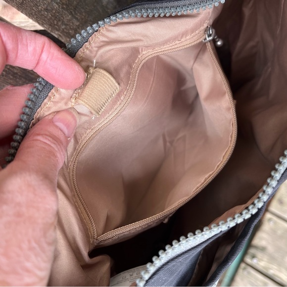 Baggallini Sidekick Large RFID Black Hobo Crossbody Bag Purse - Picture 12 of 16